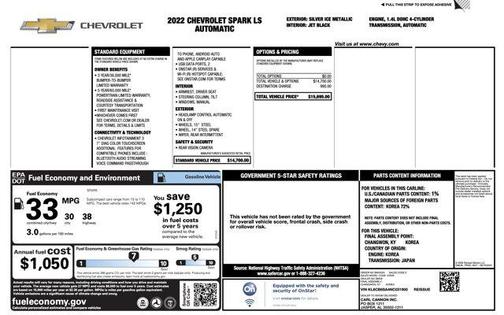 2022 Chevrolet Spark LS
