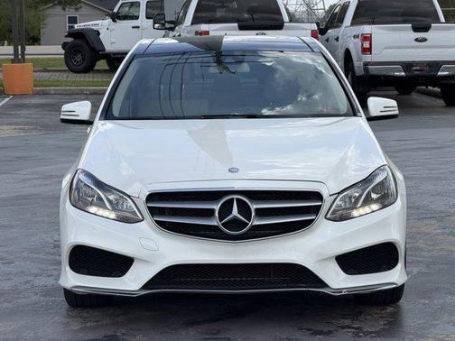 White 2016 Mercedes-Benz E-Class E 350 Sport