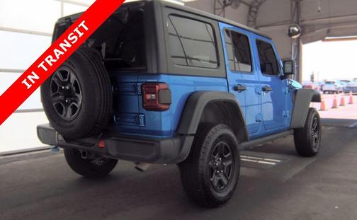 Hydro Blue Pearlcoat 2021 Jeep Wrangler Unlimited 4xe Rubicon