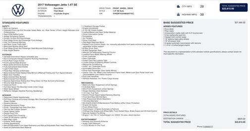 2017 Volkswagen Jetta 1.4T SE