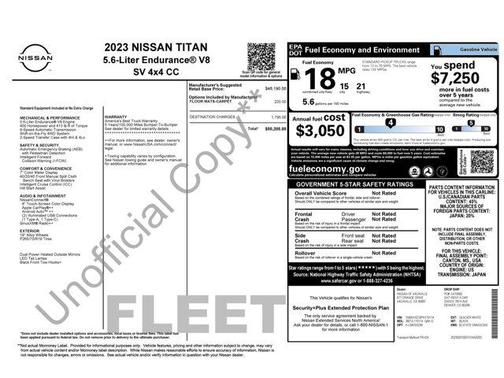 2023 Nissan Titan SV
