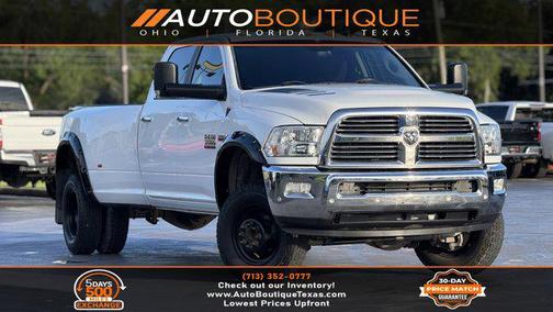 2017 RAM 3500 Lone Star Crew Cab 4x4 8' Box