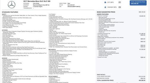 2017 Mercedes-Benz GLC 300 Base