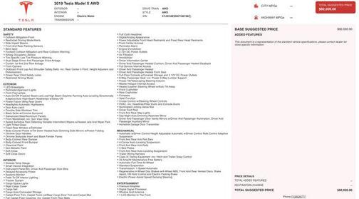 2019 Tesla Model X 75D