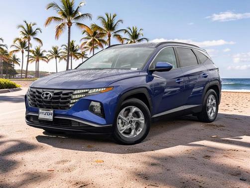 Blue 2024 Hyundai TUCSON SEL