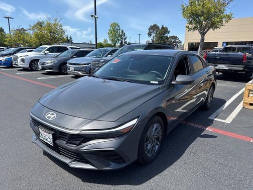 Gray 2024 Hyundai ELANTRA SEL