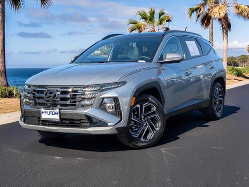 Silver 2025 Hyundai TUCSON Hybrid Limited