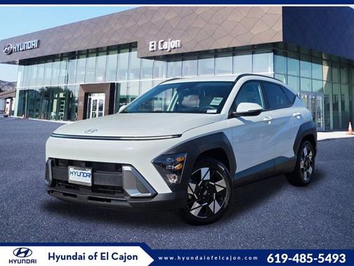 White 2025 Hyundai KONA SEL