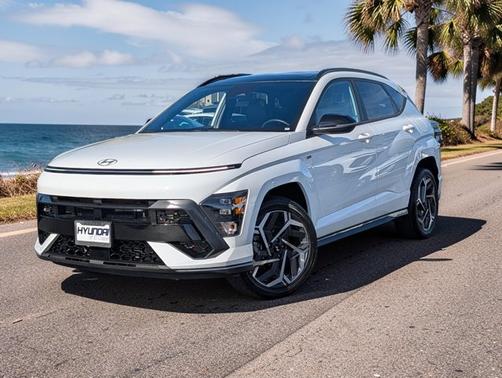 White 2024 Hyundai KONA N Line