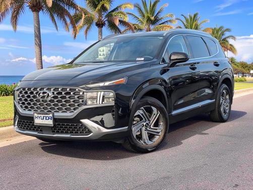 Black 2022 Hyundai SANTA FE SEL