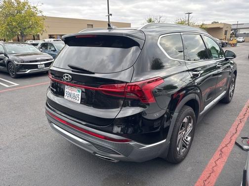 Black 2022 Hyundai SANTA FE SEL