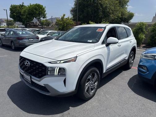 White 2023 Hyundai SANTA FE SE