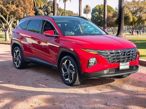 Red 2023 Hyundai TUCSON Limited