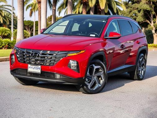 Red 2023 Hyundai TUCSON Limited