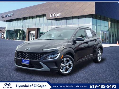 Black 2023 Hyundai KONA SEL