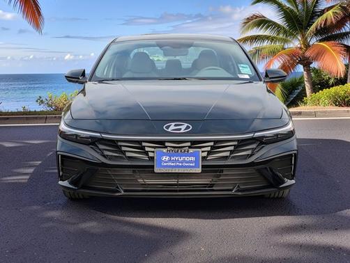 Black 2025 Hyundai ELANTRA SEL Sport