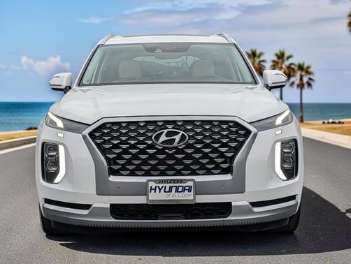 White 2021 Hyundai PALISADE Calligraphy