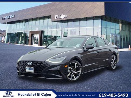 Blue 2023 Hyundai SONATA SEL Plus