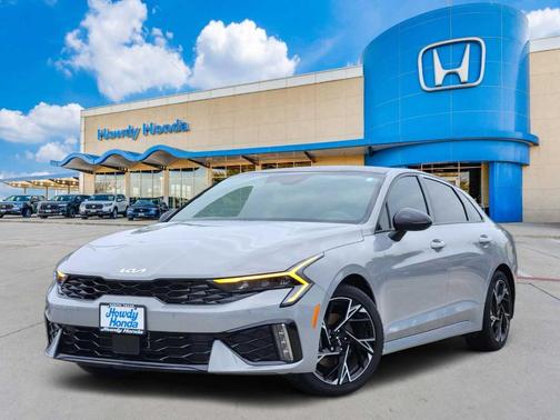 Wolf Gray 2025 Kia K5 GT-Line