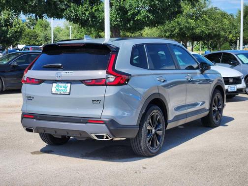 Gray 2026 Honda CR-V Hybrid Sport Touring