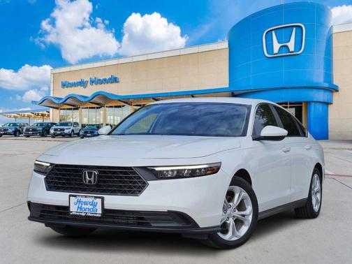 Platinum White Pearl 2024 Honda Accord LX