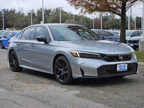 Solar Silver Metallic 2026 Honda Civic Sport