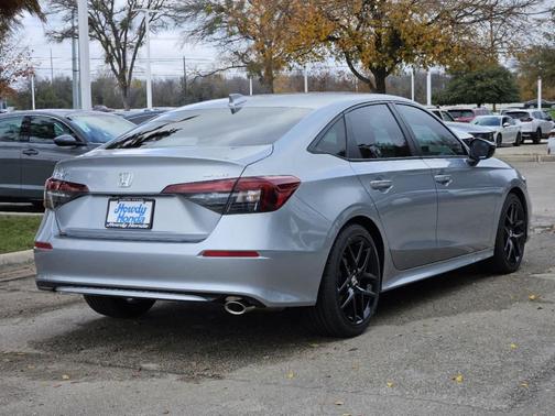 Solar Silver Metallic 2026 Honda Civic Sport