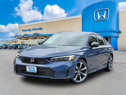 Blue Lagoon 2026 Honda Civic Hybrid TOURING