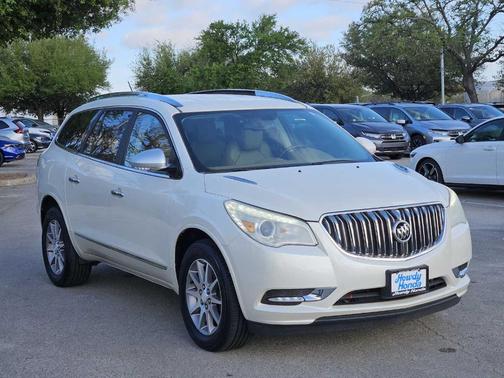 White Diamond Tri-Coat 2015 Buick Enclave Leather