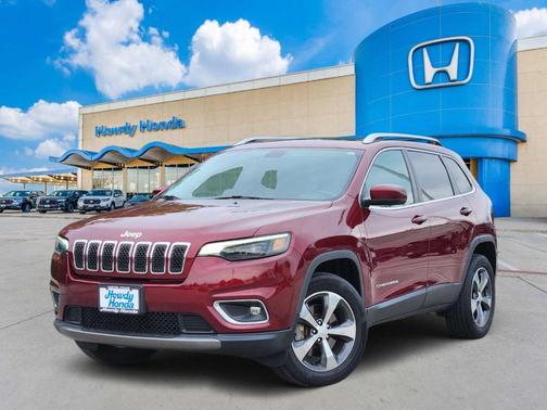 Velvet Red Pearlcoat 2020 Jeep Cherokee Limited
