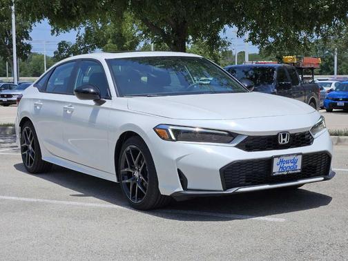 Platinum White Pearl 2026 Honda Civic Hybrid