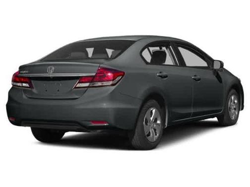Modern Steel Metallic 2015 Honda Civic LX
