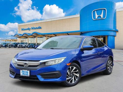 Aegean Blue Metallic 2018 Honda Civic LX