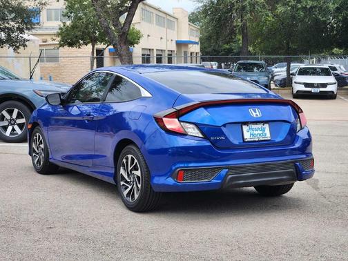 Aegean Blue Metallic 2018 Honda Civic LX