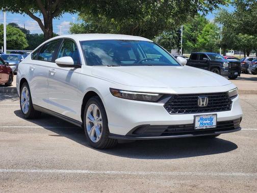 Platinum White Pearl 2026 Honda Accord LX