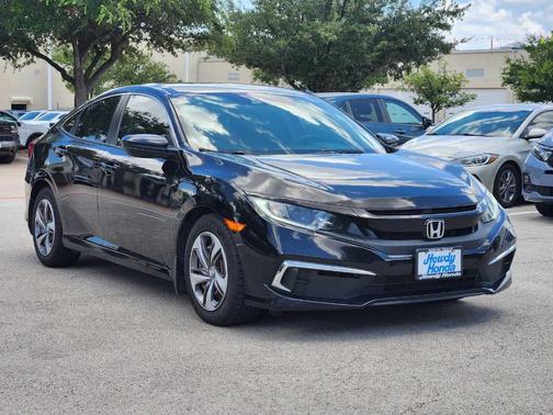Crystal Black Pearl 2020 Honda Civic LX