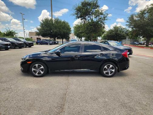 Crystal Black Pearl 2020 Honda Civic LX