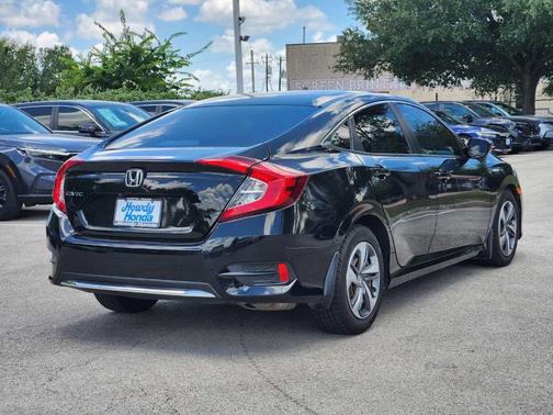 Crystal Black Pearl 2020 Honda Civic LX
