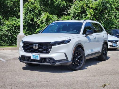 Platinum White Pearl 2024 Honda CR-V Hybrid Sport-L