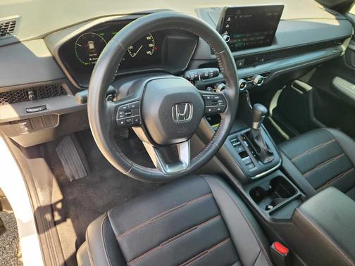 Platinum White Pearl 2024 Honda CR-V Hybrid Sport-L