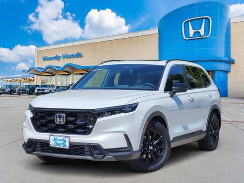 Platinum White Pearl 2024 Honda CR-V Hybrid Sport-L