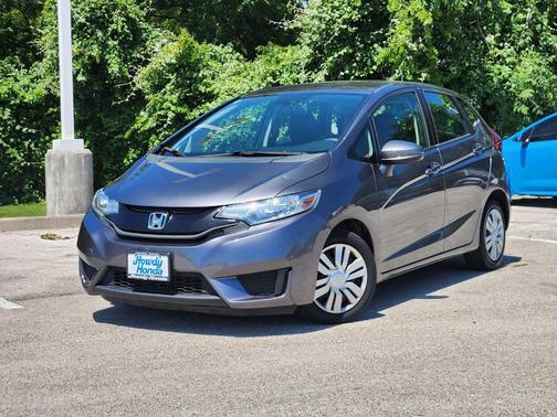 Gray 2017 Honda Fit LX