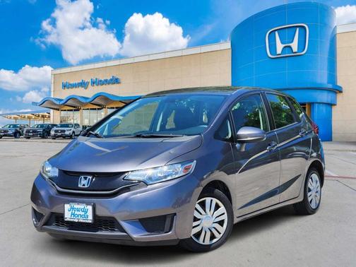 Gray 2017 Honda Fit LX