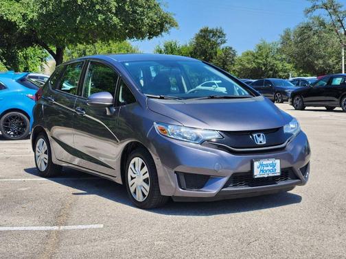 Gray 2017 Honda Fit LX