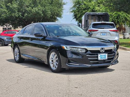 Crystal Black Pearl 2021 Honda Accord LX 1.5T