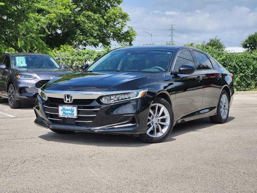 Crystal Black Pearl 2021 Honda Accord LX 1.5T