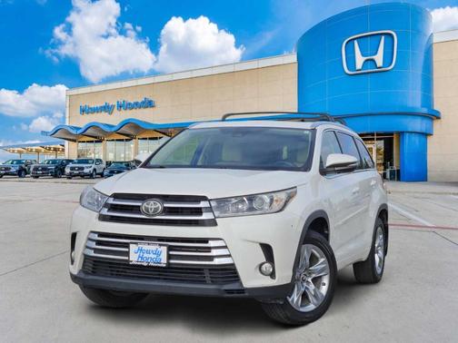 Blizzard Pearl 2017 Toyota Highlander Limited