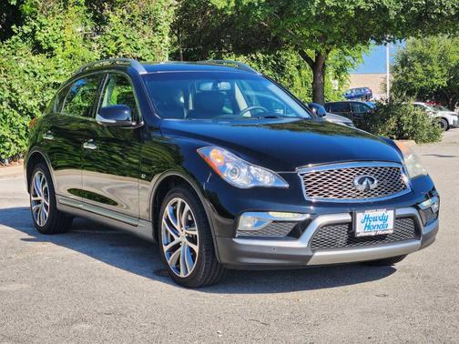 Black 2017 INFINITI QX50 Base