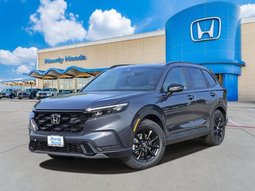 Meteorite Gray Metallic 2026 Honda CR-V Hybrid Sport