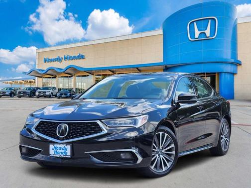 Black 2018 Acura TLX V6 Advance